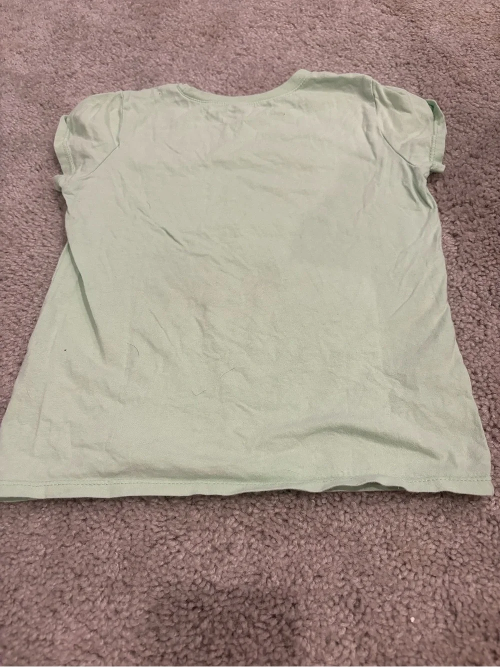 The Children's Place Mint Green Cactus Kitty Tee